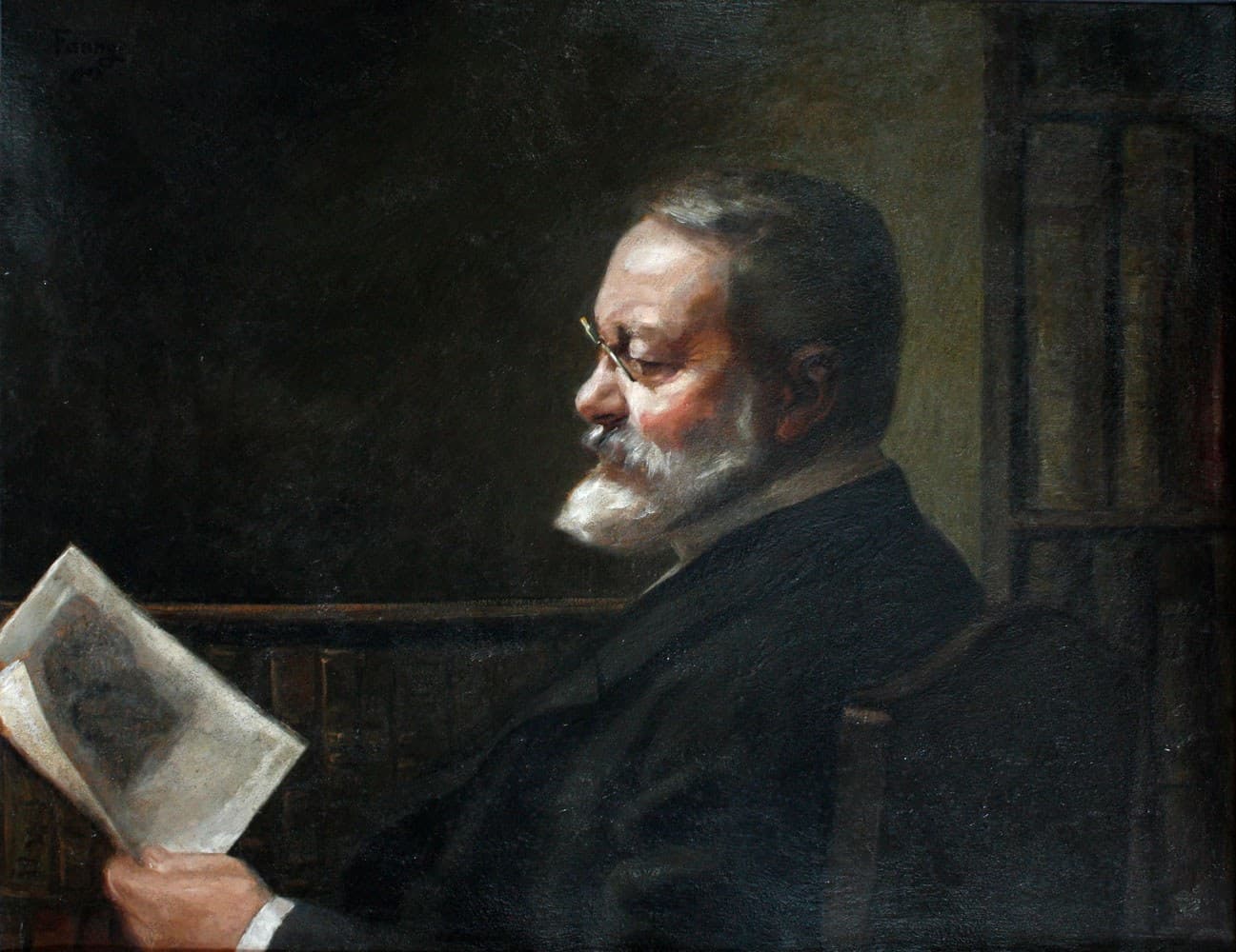 Portrait von Karl-Theodor von Inama-Sternegg