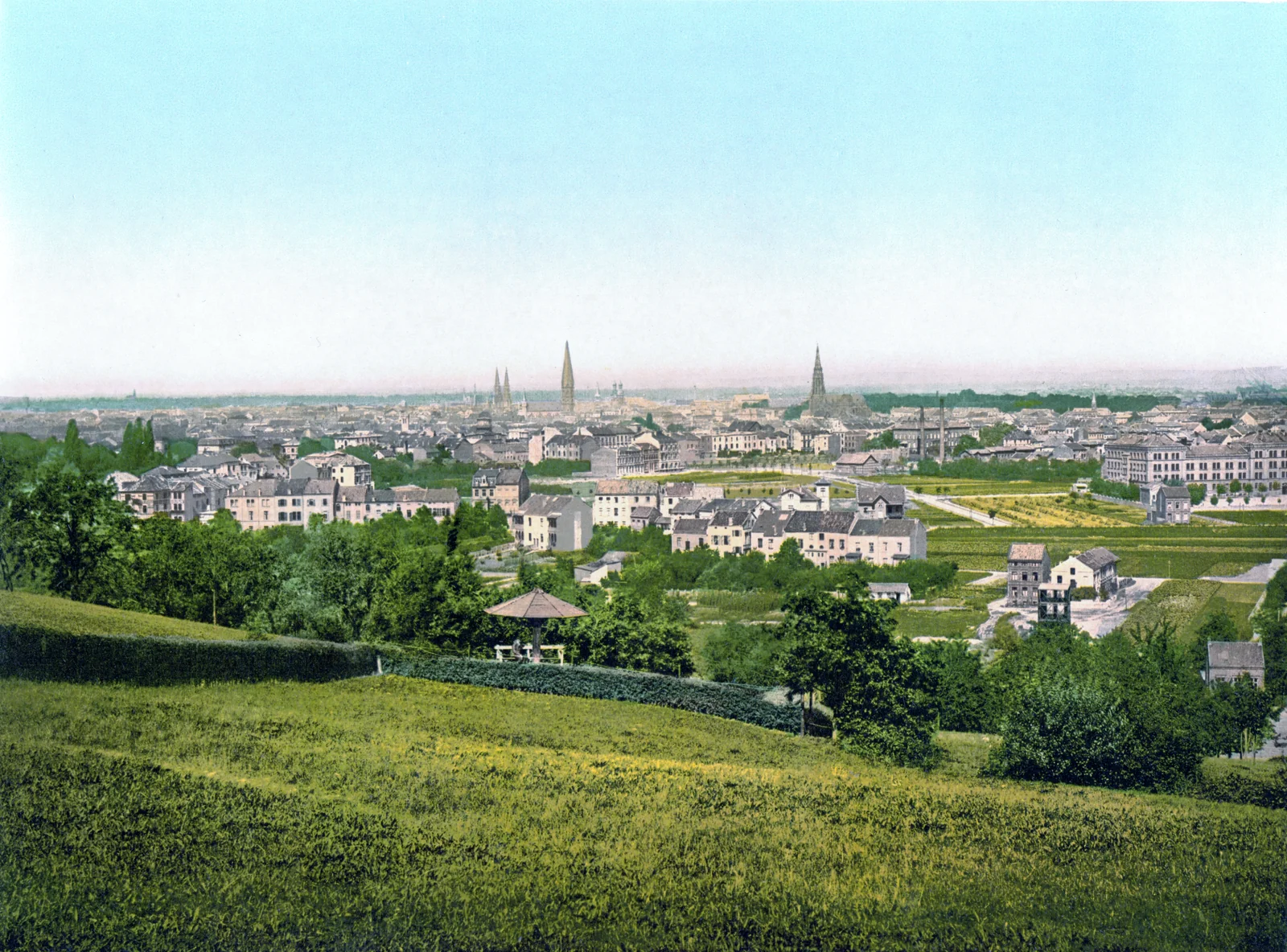 Bonn, Stadtansicht um 1900